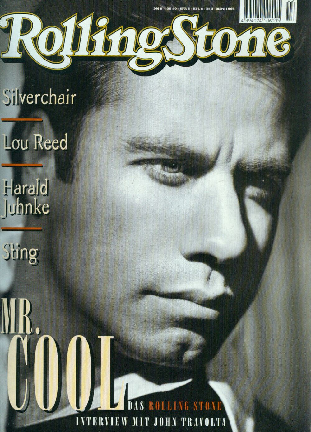 Rolling Stone Magazin Deutschland 1996-03 John Travolta Silverchair Lou Reed