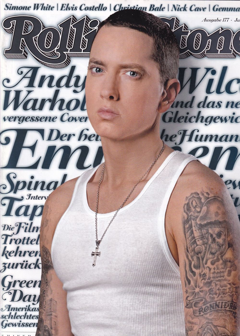 Rolling Stone Magazin Deutschland 2009 #177 Eminem Simone White Elvis Costello