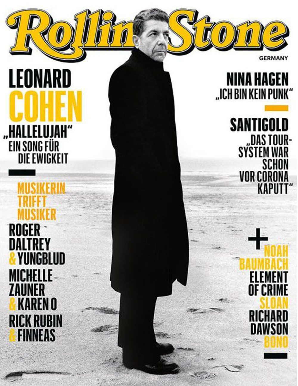 Rolling Stone Magazin Deutschland 2022-12 Leonard Cohen Nina Hagen Roger Daltrey #388
