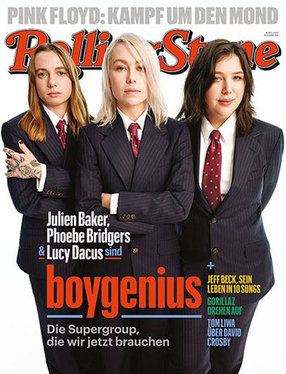 Rolling Stone Magazin Deutschland 2023-03 Julien Baker Phoebe Bridgers Lucy Dacus Boygenius