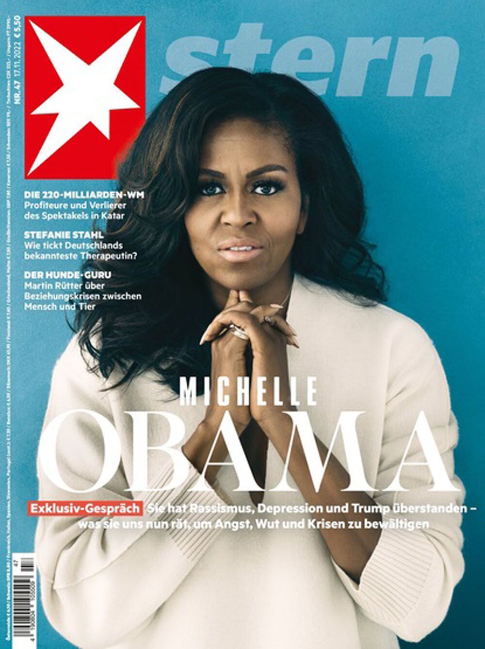 Stern Magazin Deutschland 2022-47 Michelle Obama
