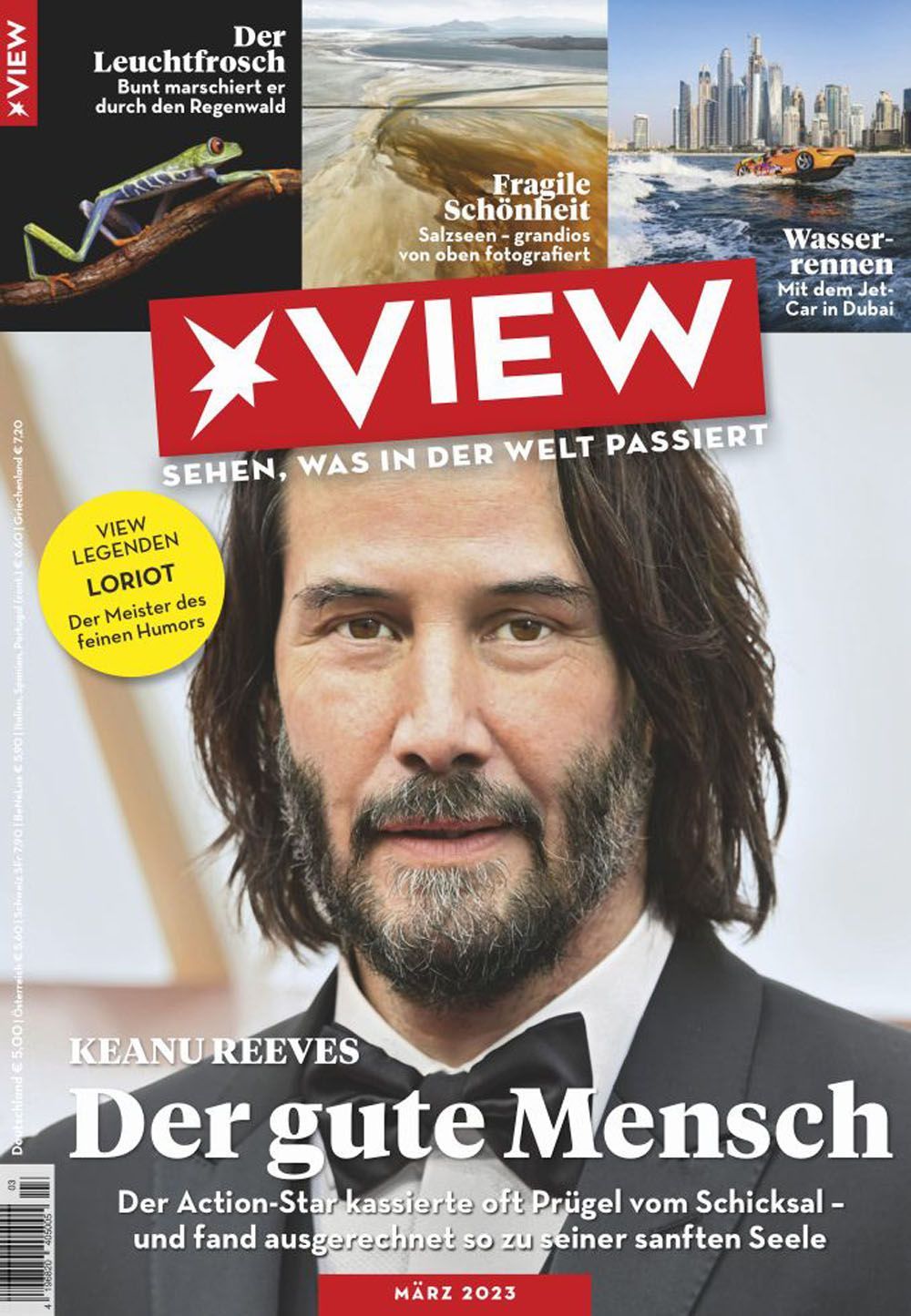 View Magazin Deutschland 2023-03 Keanu Reeves