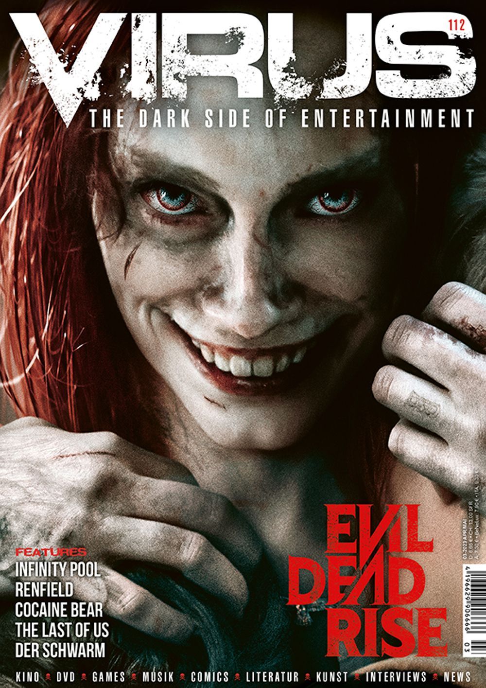 Virus Magazin Deutschland 2023 #112 Evil Dead Rise