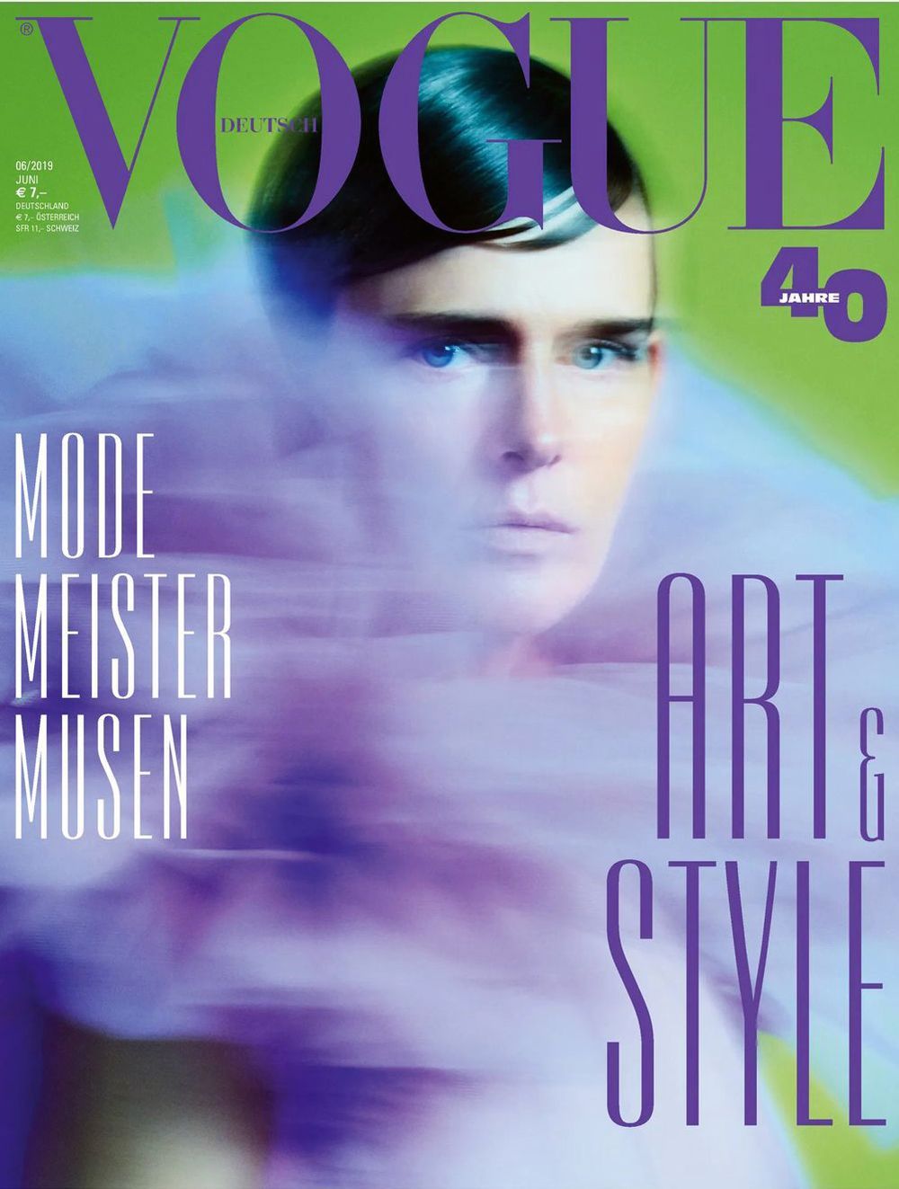 Vogue Magazin Deutschland 2019-06 Stella Tennant