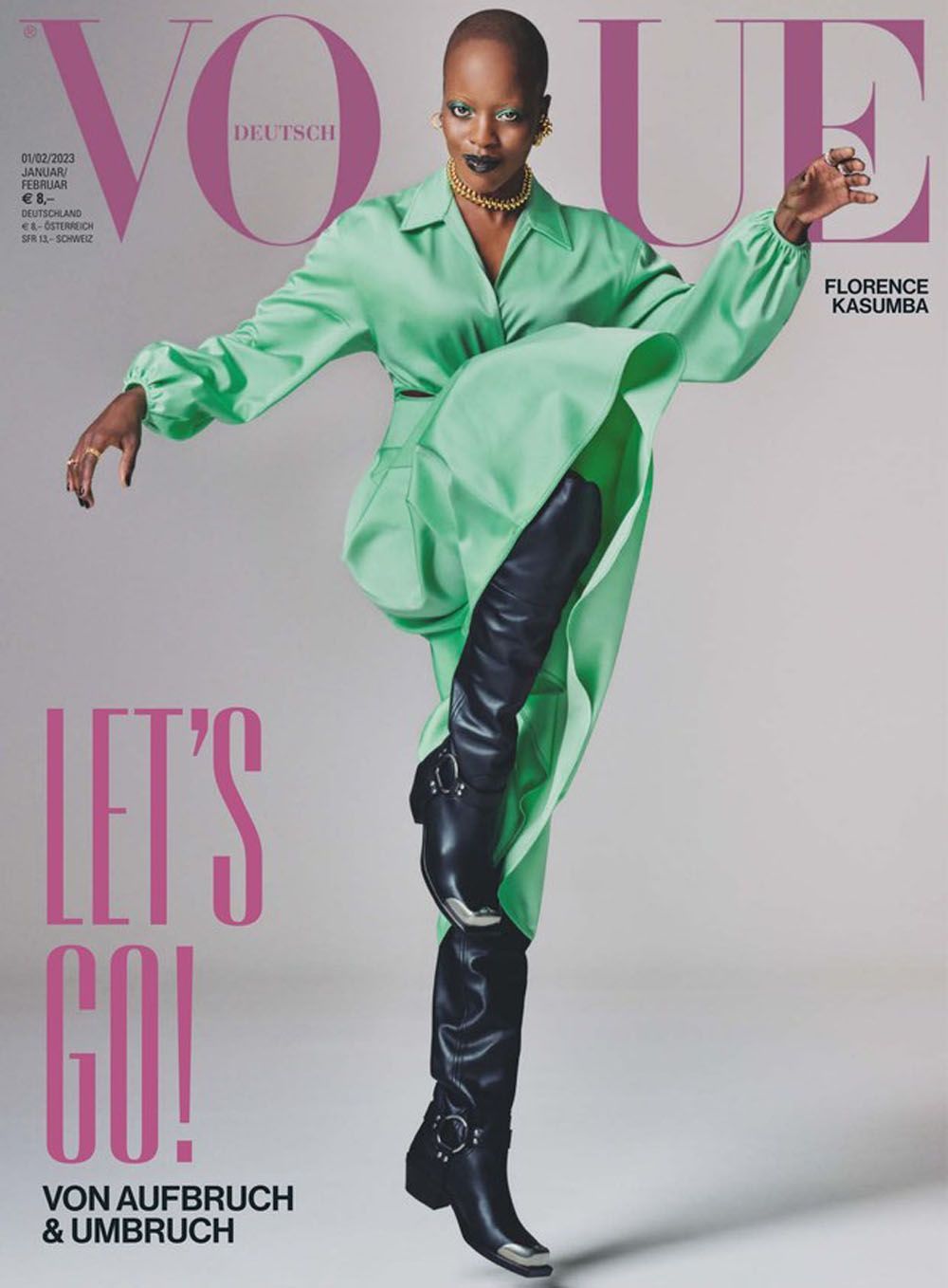 Vogue Magazin Deutschland 2023-01+02 Florence Kasumba