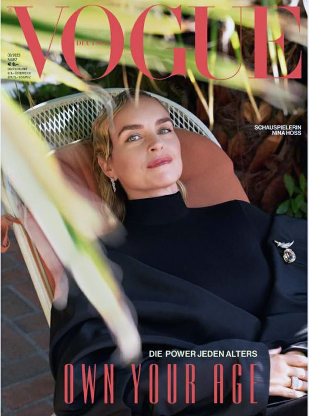 Vogue Magazin Deutschland 2023-03 Nina Hoss