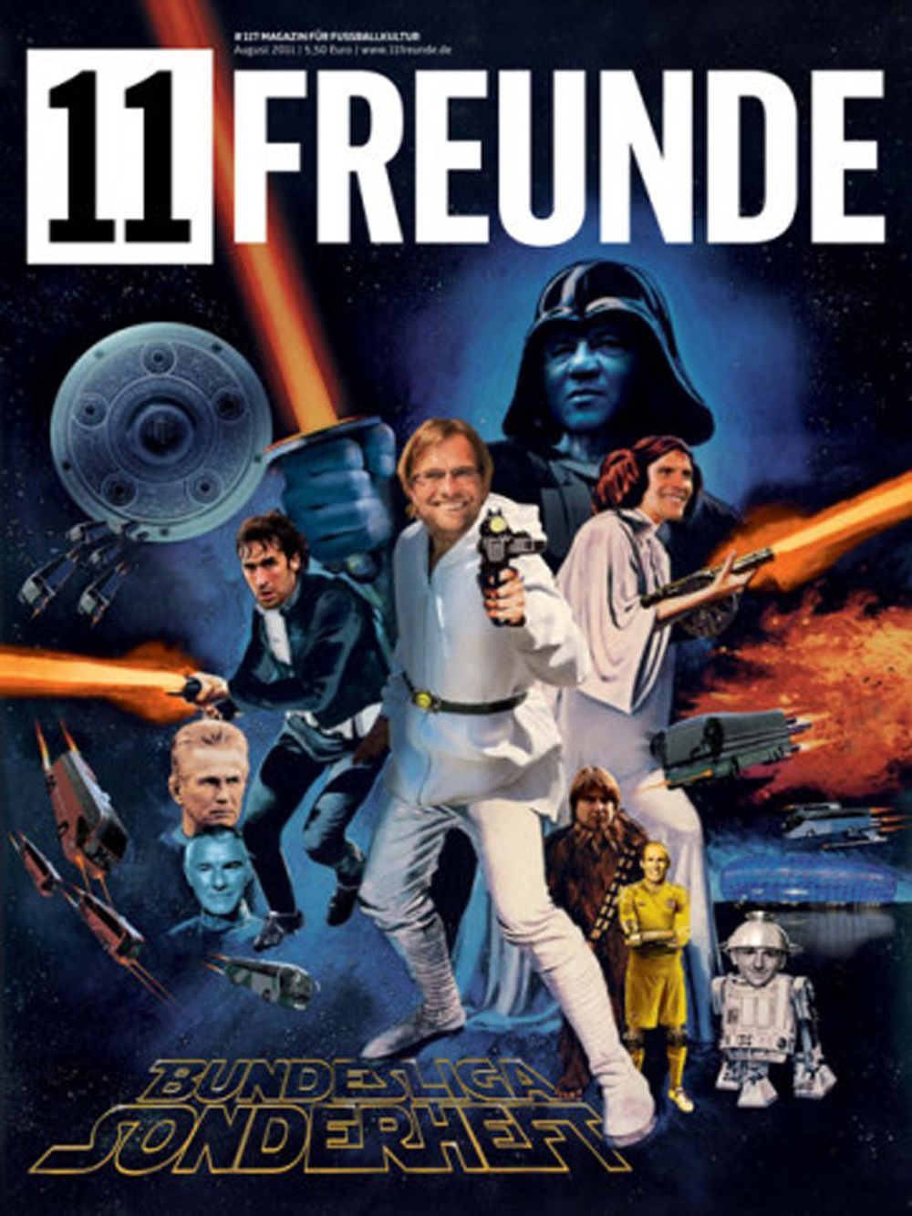11 Freunde Magazin Deutschland 2011 #117 Star Wars Jürgen Klopp