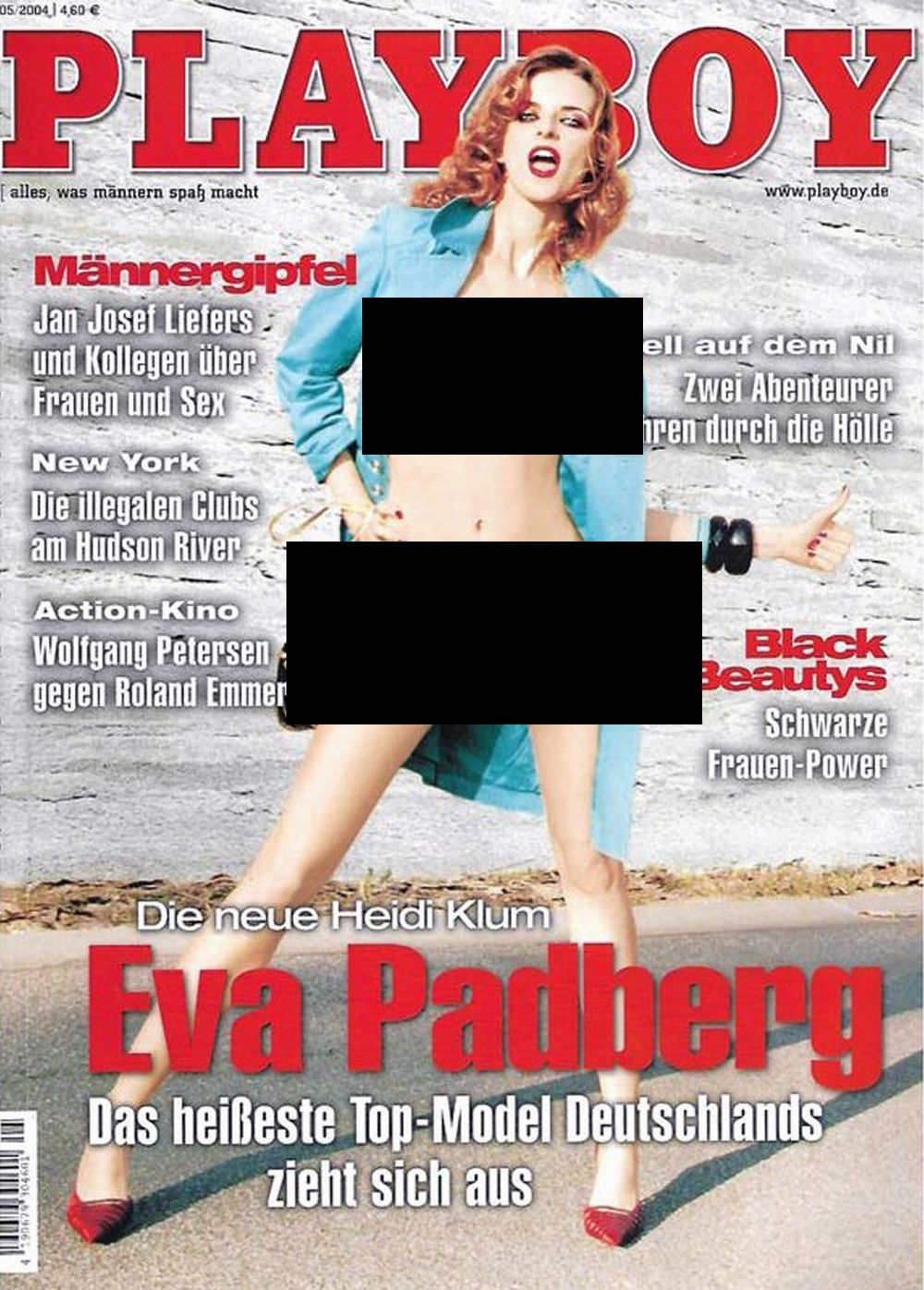 Playboy Magazin Deutschland 2004-05 Eva Padberg