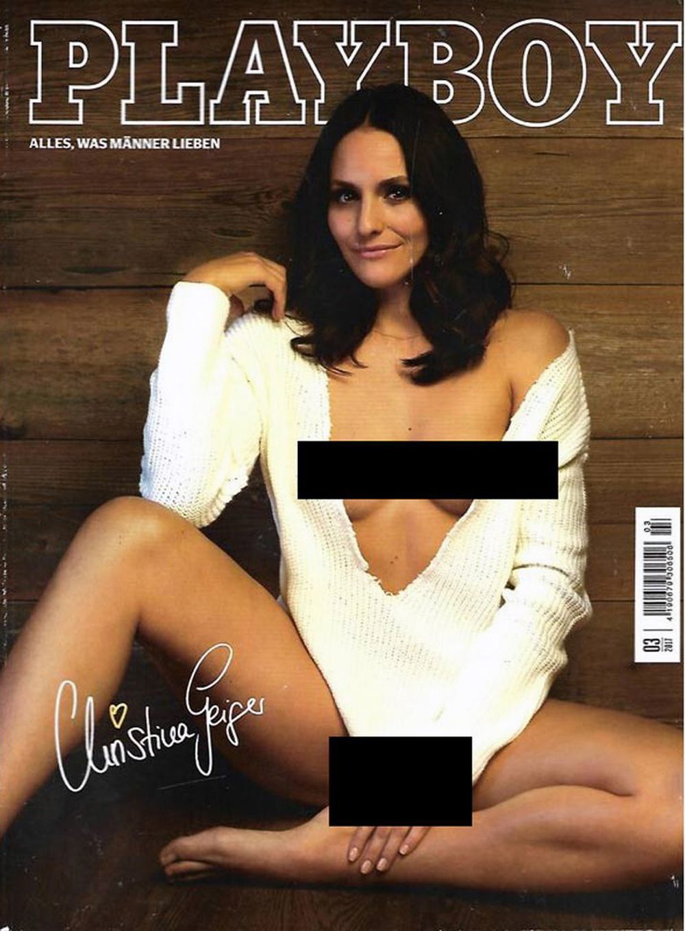 Playboy Magazin Deutschland 2017-03 Christina Geiger Edition