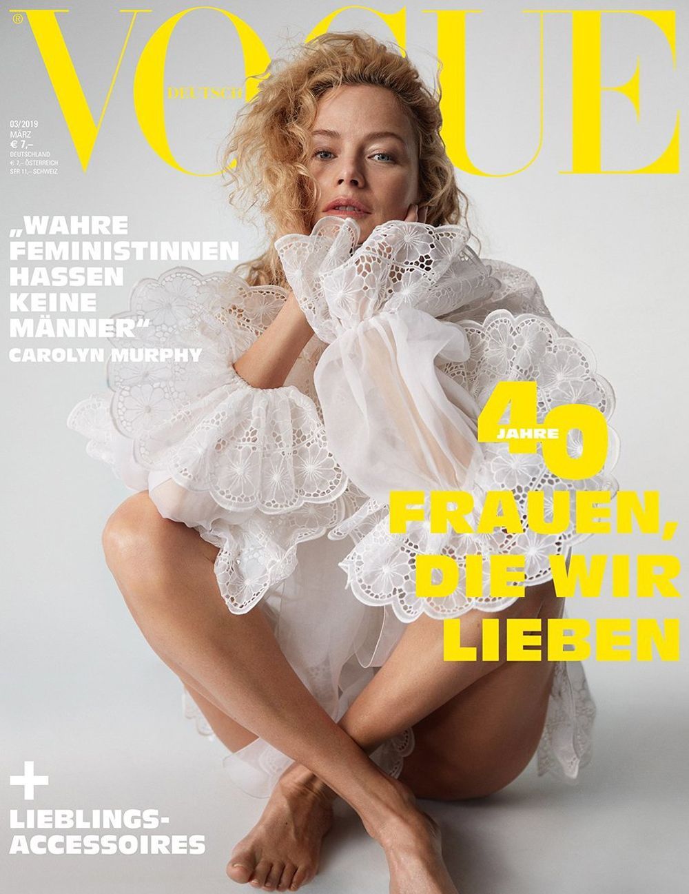 Vogue Magazin Deutschland 2019-03 Carolyn Murphy