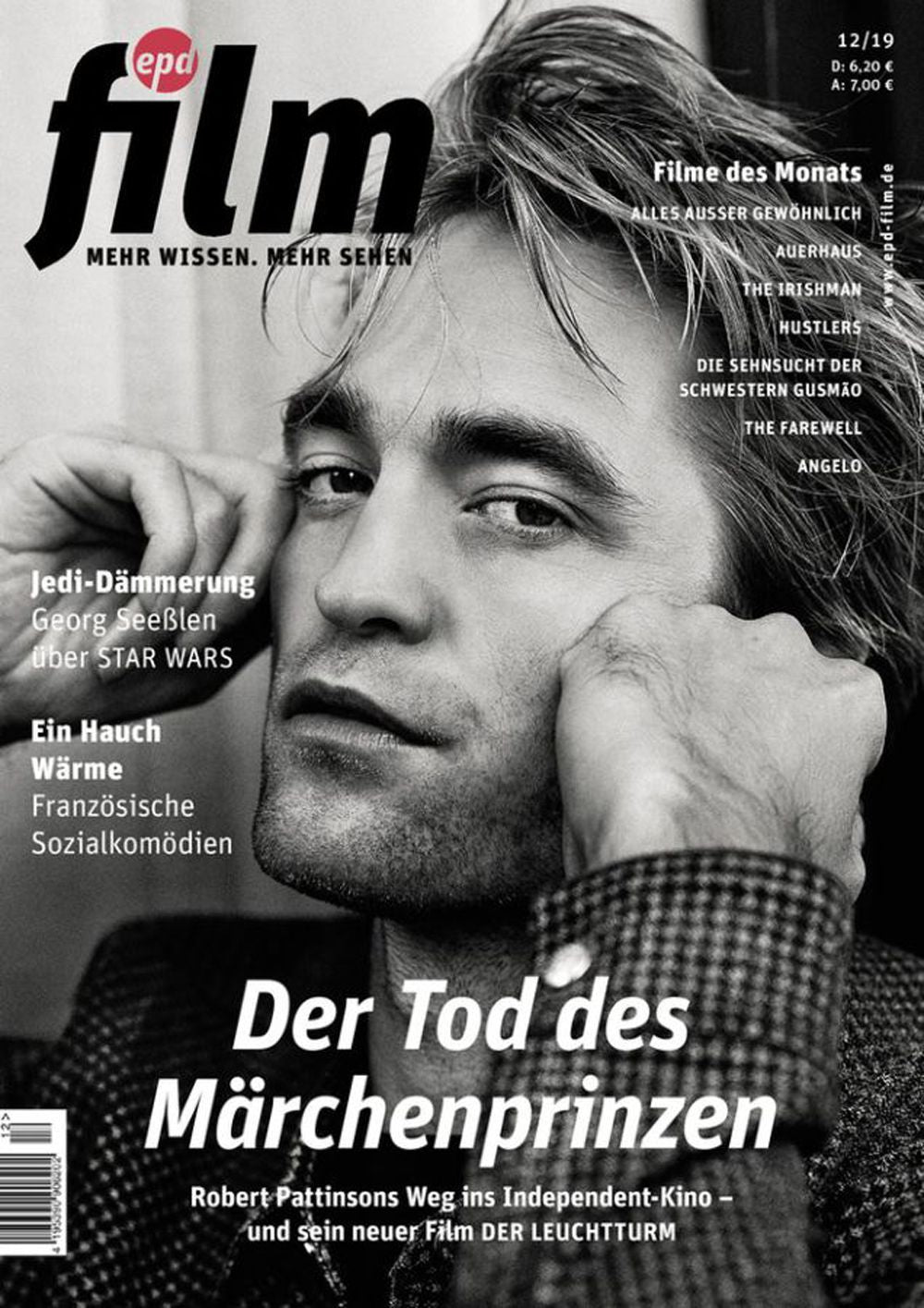 EPD Film Magazin Deutschland 2019-12 Robert Pattinson