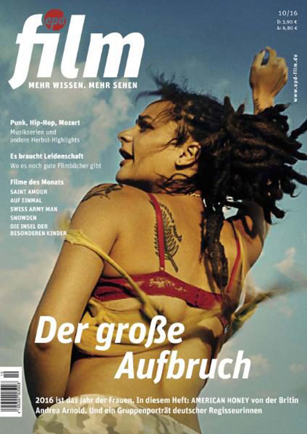 EPD Film Magazin Deutschland 2016-10 Sasha Lane