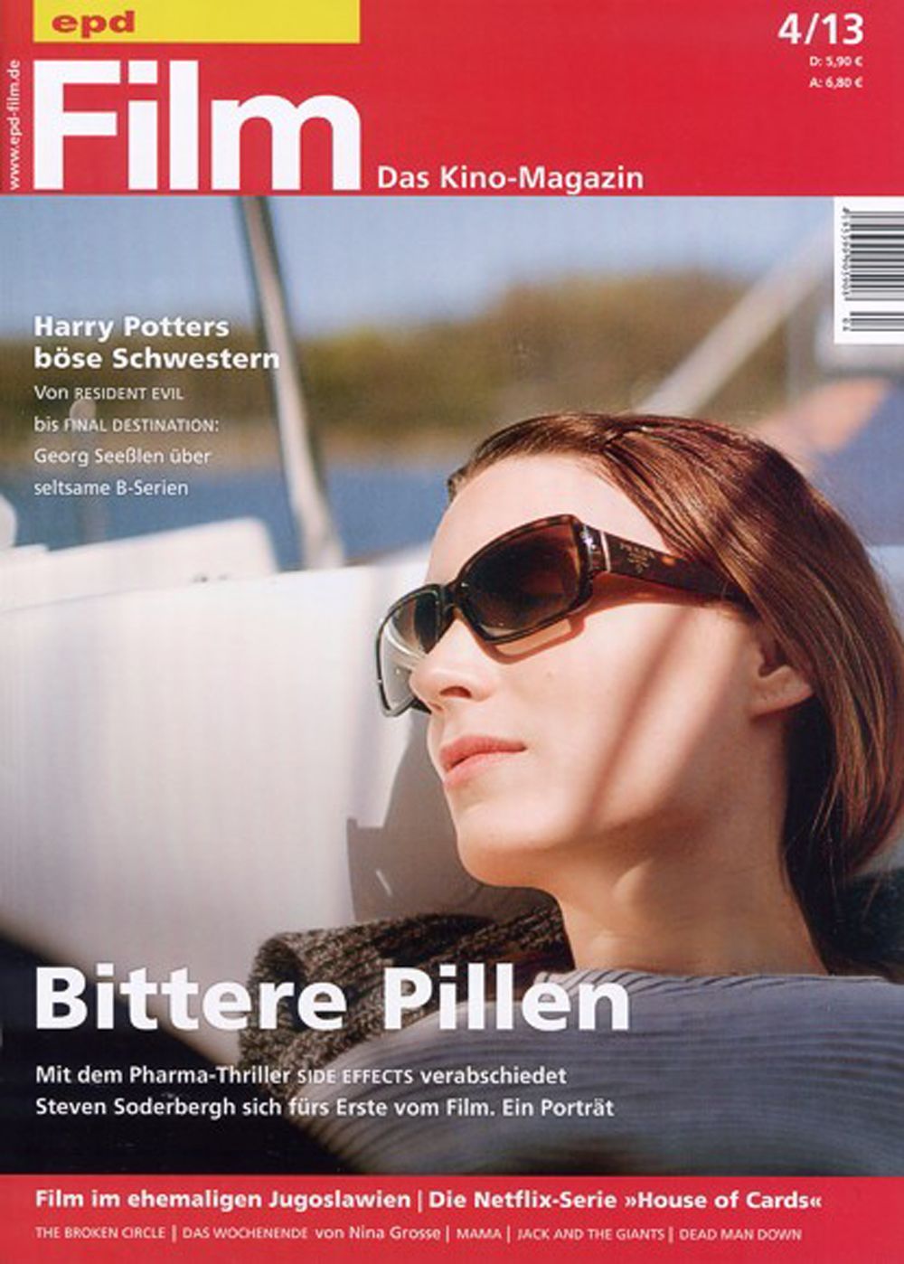 EPD Film Magazin Deutschland 2013-04 Rooney Mara Steven Soderbergh