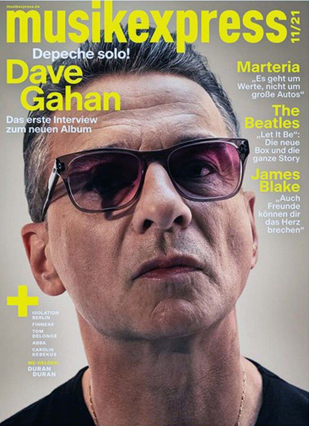 Musikexpress Magazin Deutschland 2021-11 Dave Gahan Depeche Mode James Blake