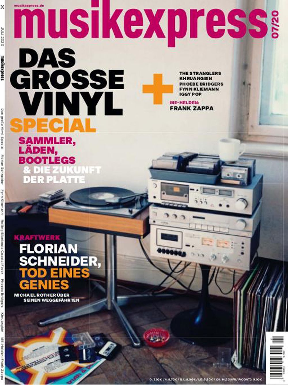 Musikexpress Magazin Deutschland 2020-07 Frank Zappa Phoebe Bridgers Iggy Pop