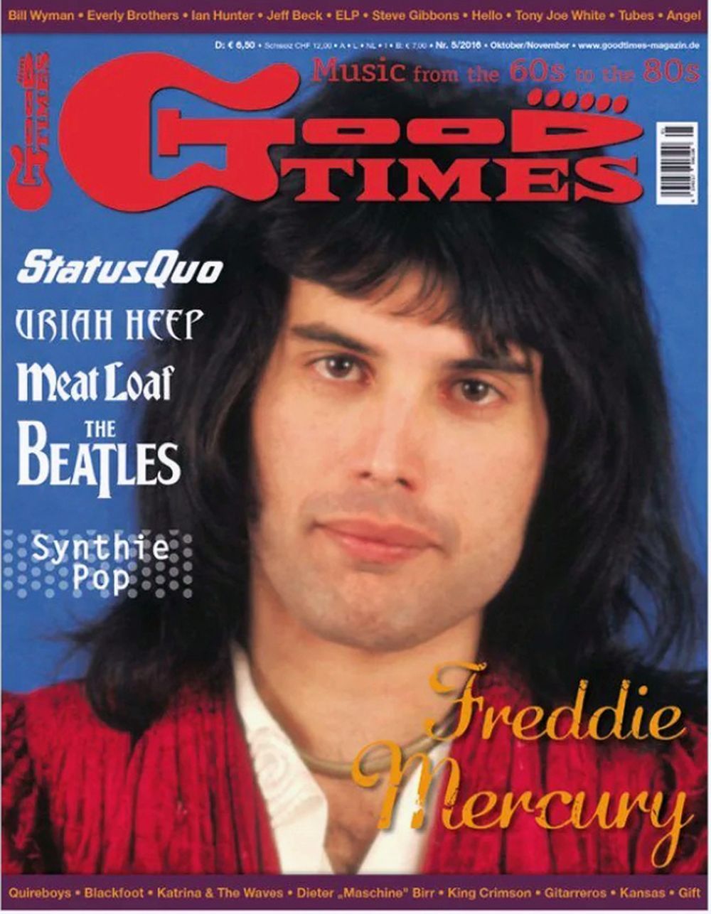 Good Times Magazin Deutschland 2016-05 Queen Freddie Mercury