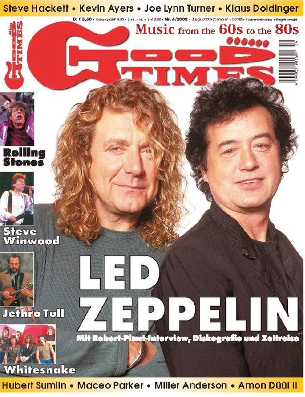 Good Times Magazin Deutschland 2003-04 Led Zeppelin