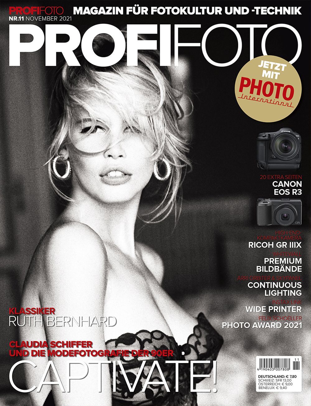 ProfiFoto Magazin Deutschland 2021-11 Claudia Schiffer