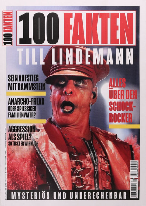 100 Fakten Magazin Deutschland 2023 Till Lindemann
