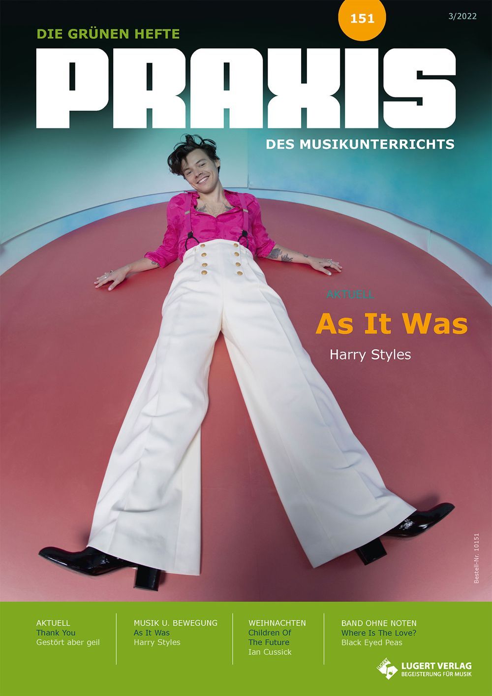 Praxis Des Musikunterrichts Magazin Deutschland 2022 #151 Harry Styles