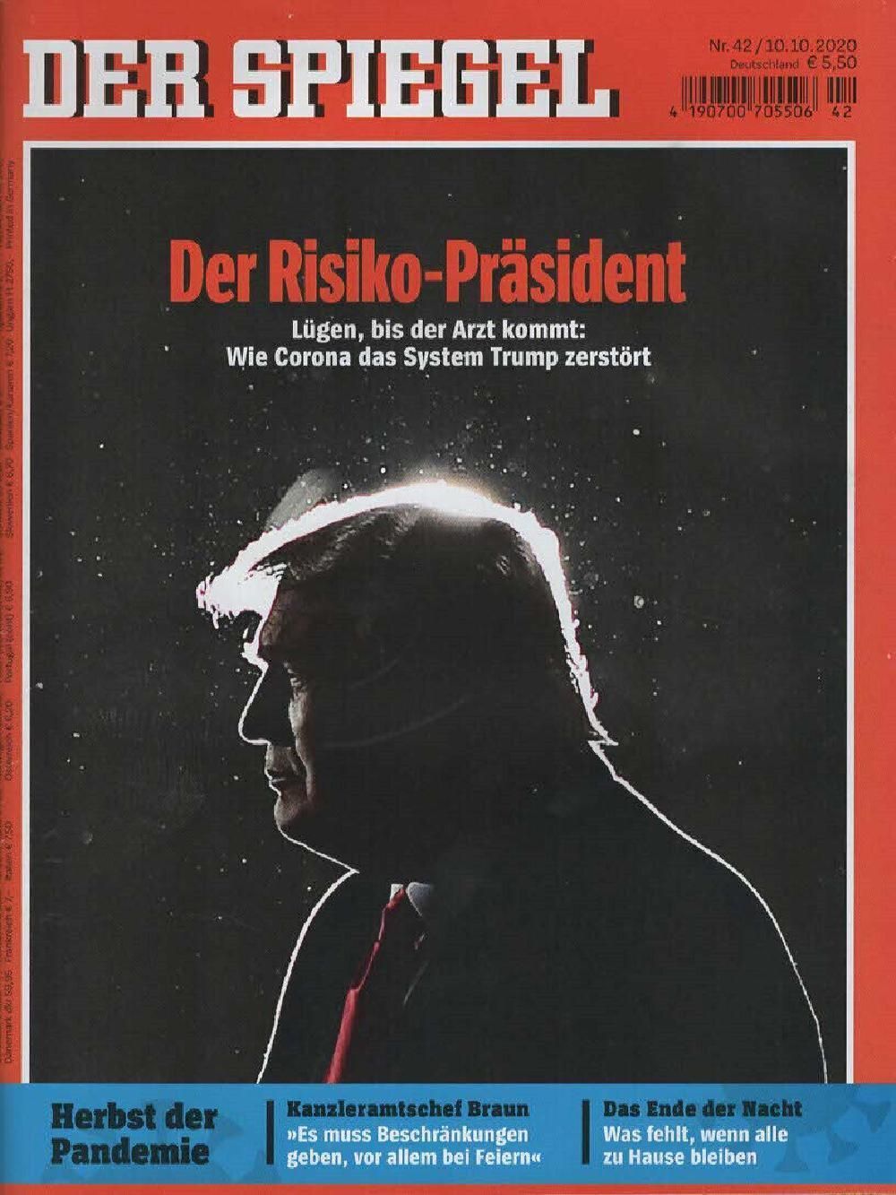 Der Spiegel Magazin Deutschland 2020-42 Donald Trump