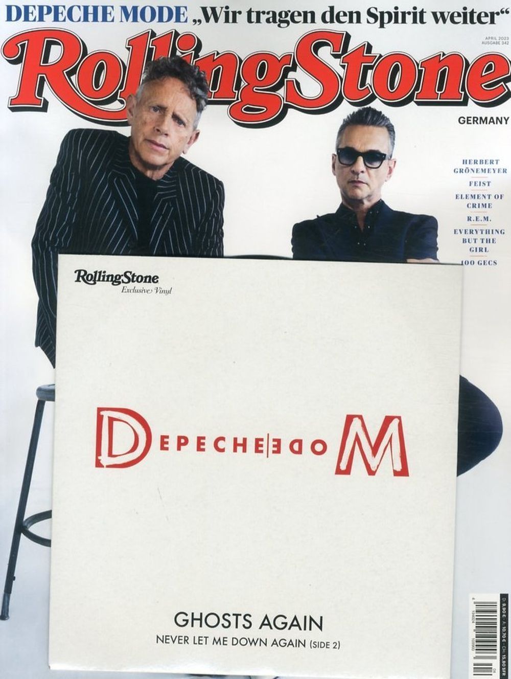 Rolling Stone Magazin Deutschland 2023-04 Depeche Mode + Vinyl
