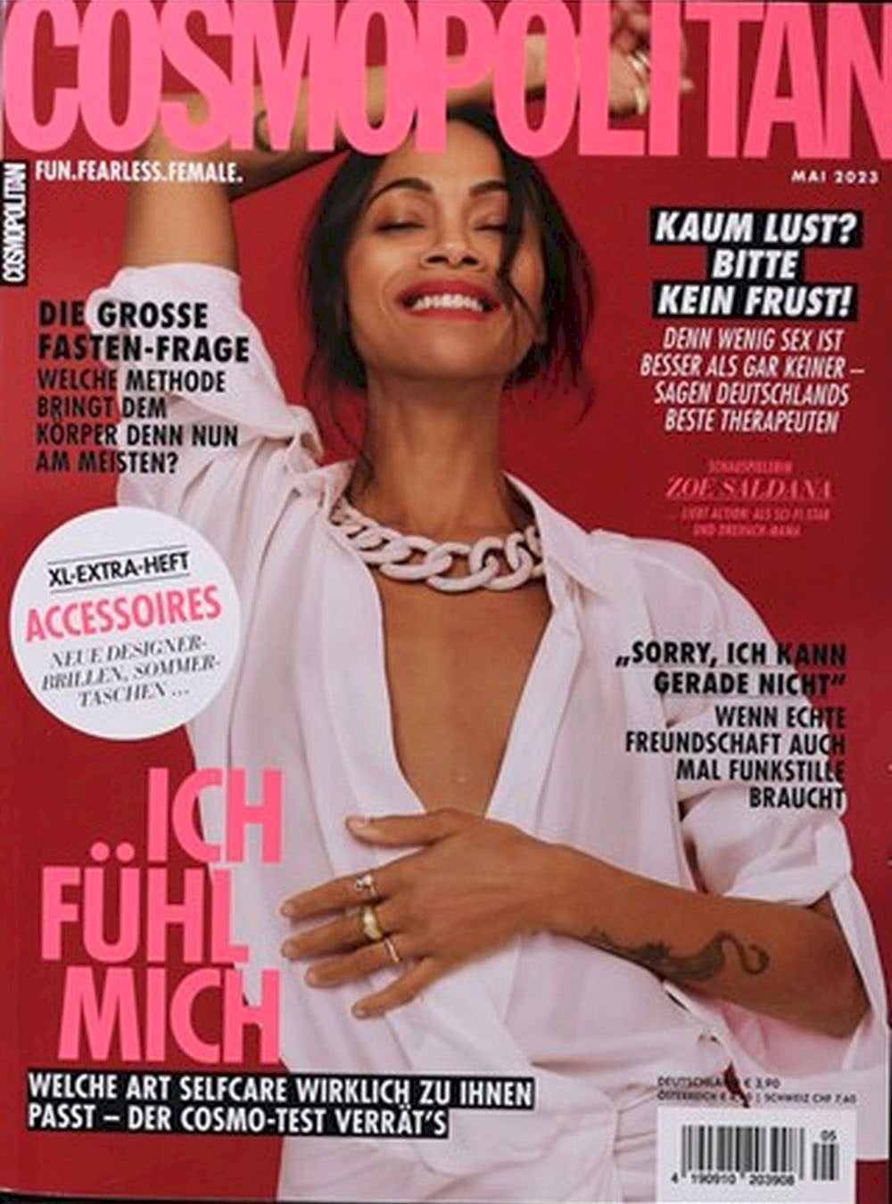 Cosmopolitan Magazin Deutschland 2023-05 Zoe Saldana