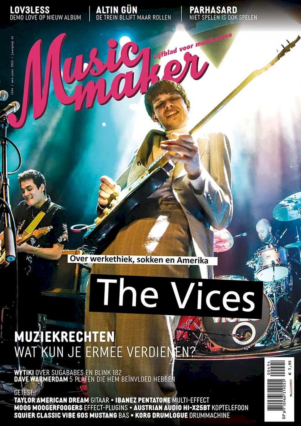 Musicmaker Magazin Niederlande 2023 #494 The Vices ParHasard Altın Gün Silver Lak