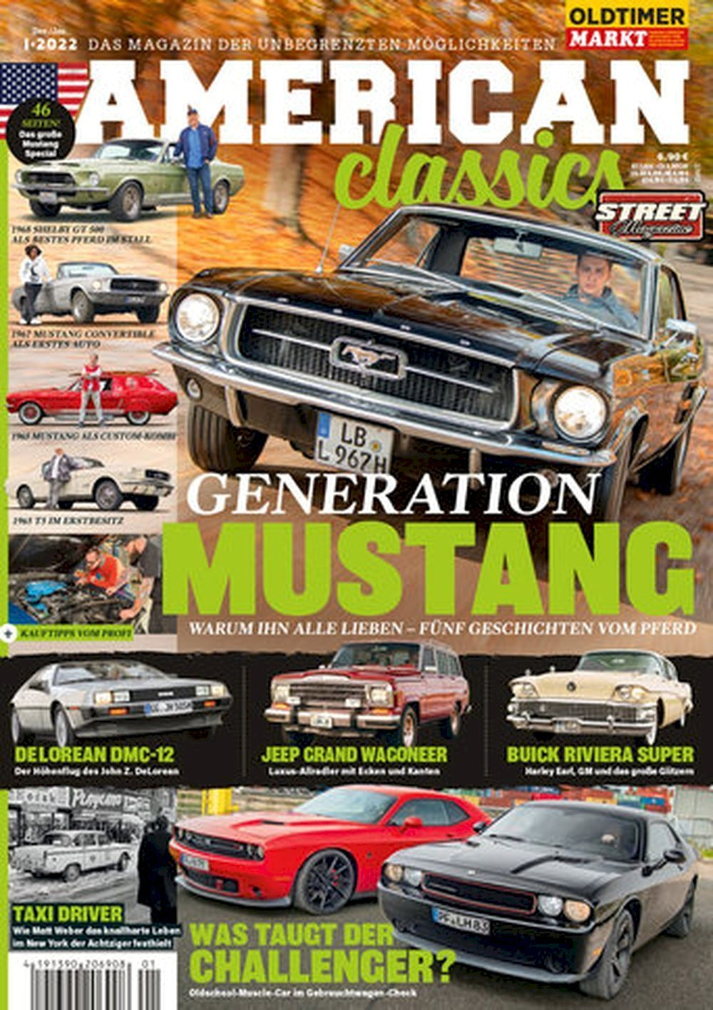 American Classics Magazin Deutschland 2022-01 Ford Mustang 2-Door Station Wagon