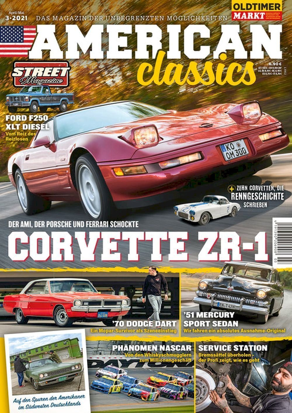 American Classics Magazin Deutschland 2021-03 ZR-1 Corvette Dodge Dart Swinger
