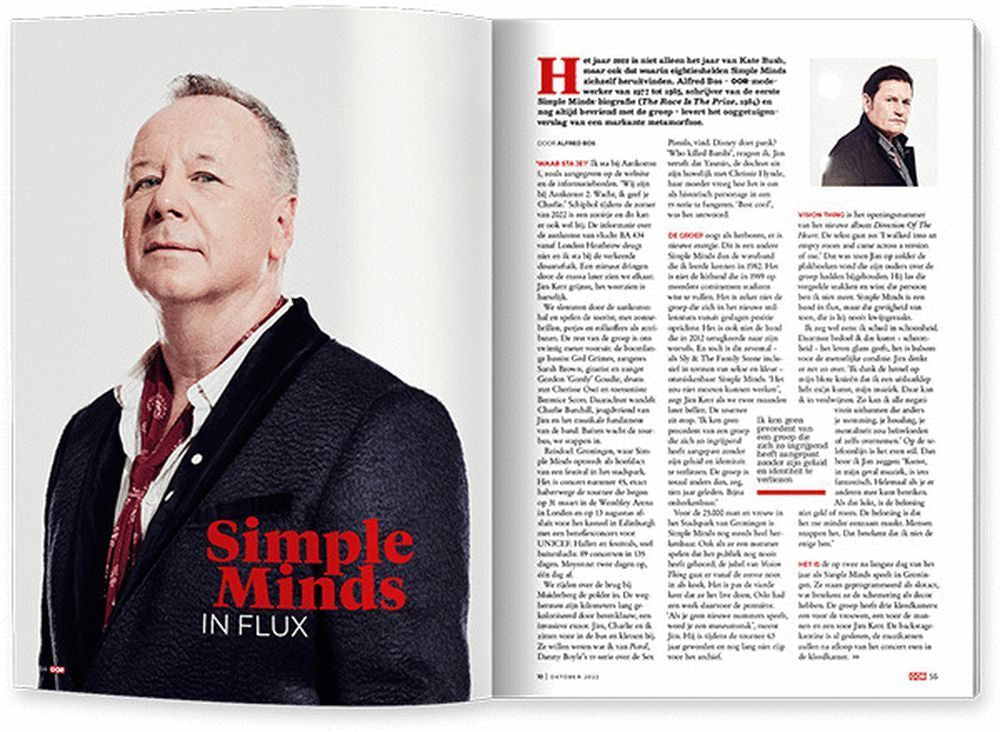 OOR Magazin Niederlande 2022-10 Arctic Monkeys Taylor Swift Simple Minds