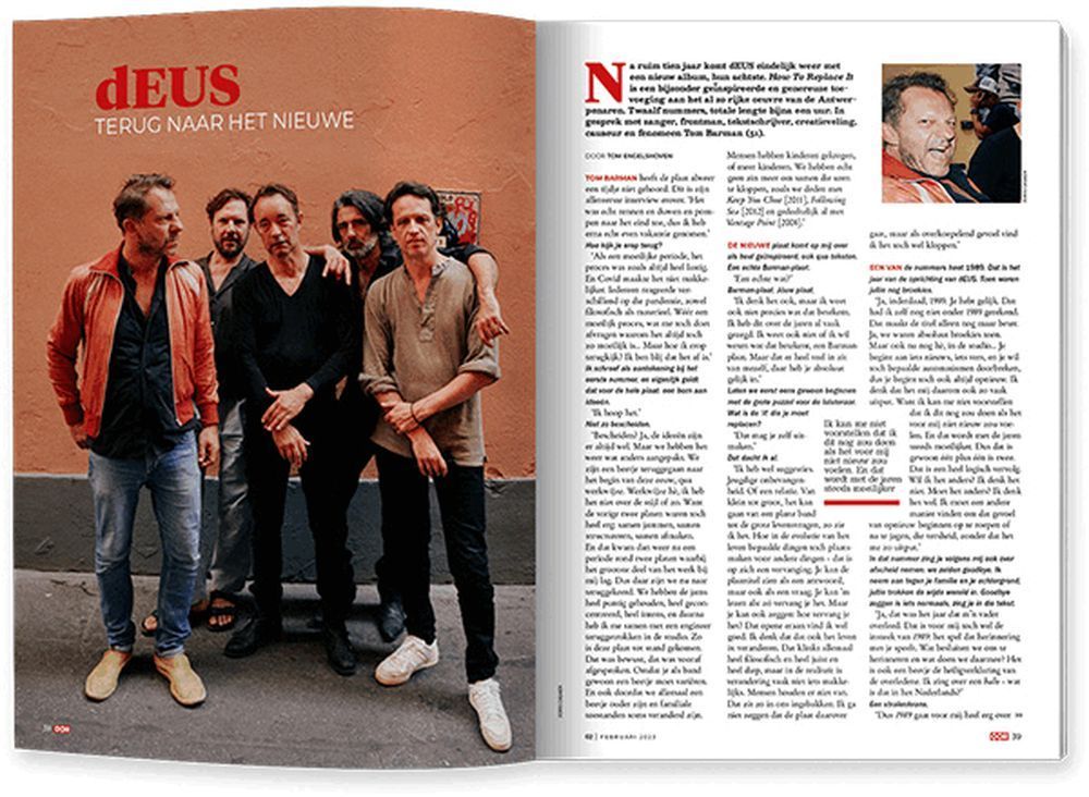 OOR Magazin Niederlande 2023-02 Maneskin Yo La Tengo Deus