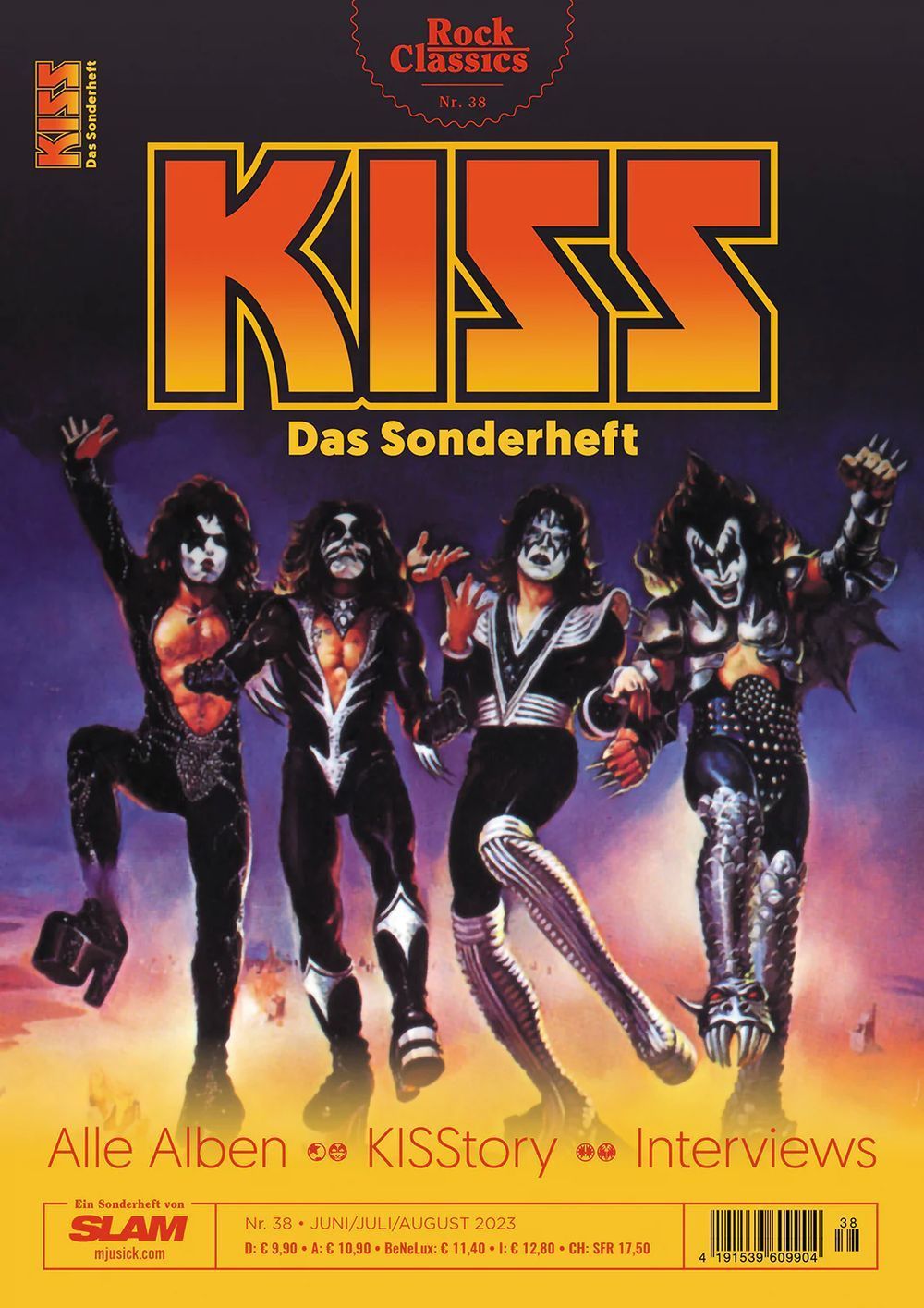 Rock Classics Magazin Deutschland 2023 #38 Kiss