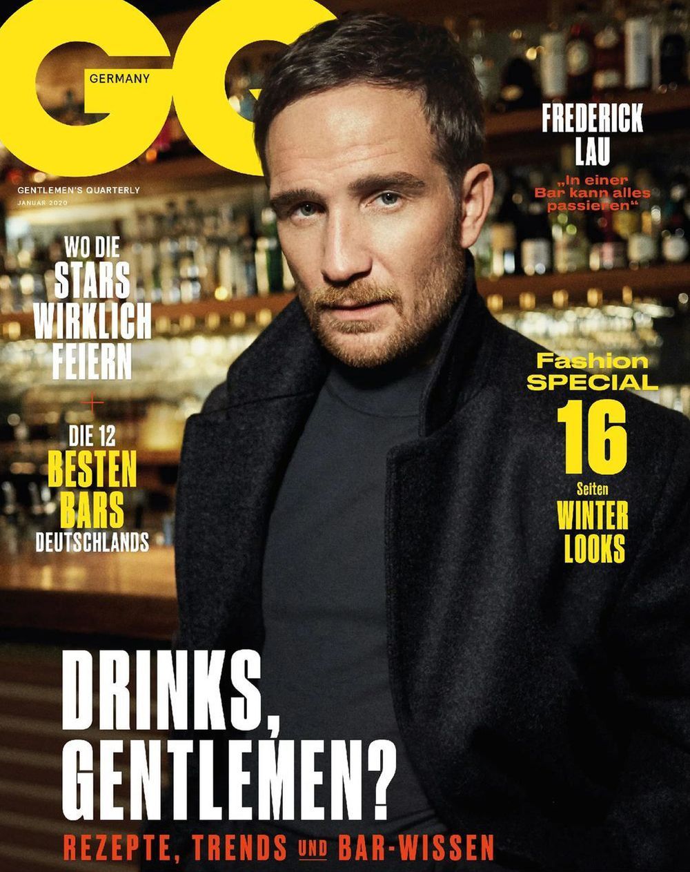 GQ Magazin Deutschland 2020-01 Frederick Lau