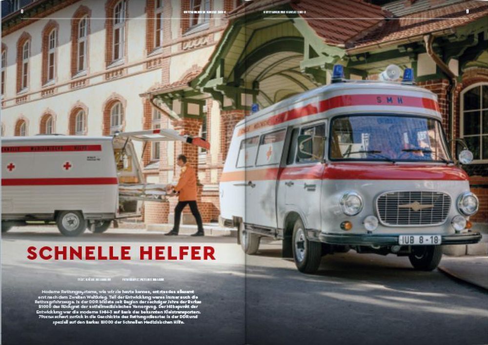 79 Oktan Magazin Deutschland 2022-04 Barkas B1000 SMH-3 Wartburg 353 HMW Mücke