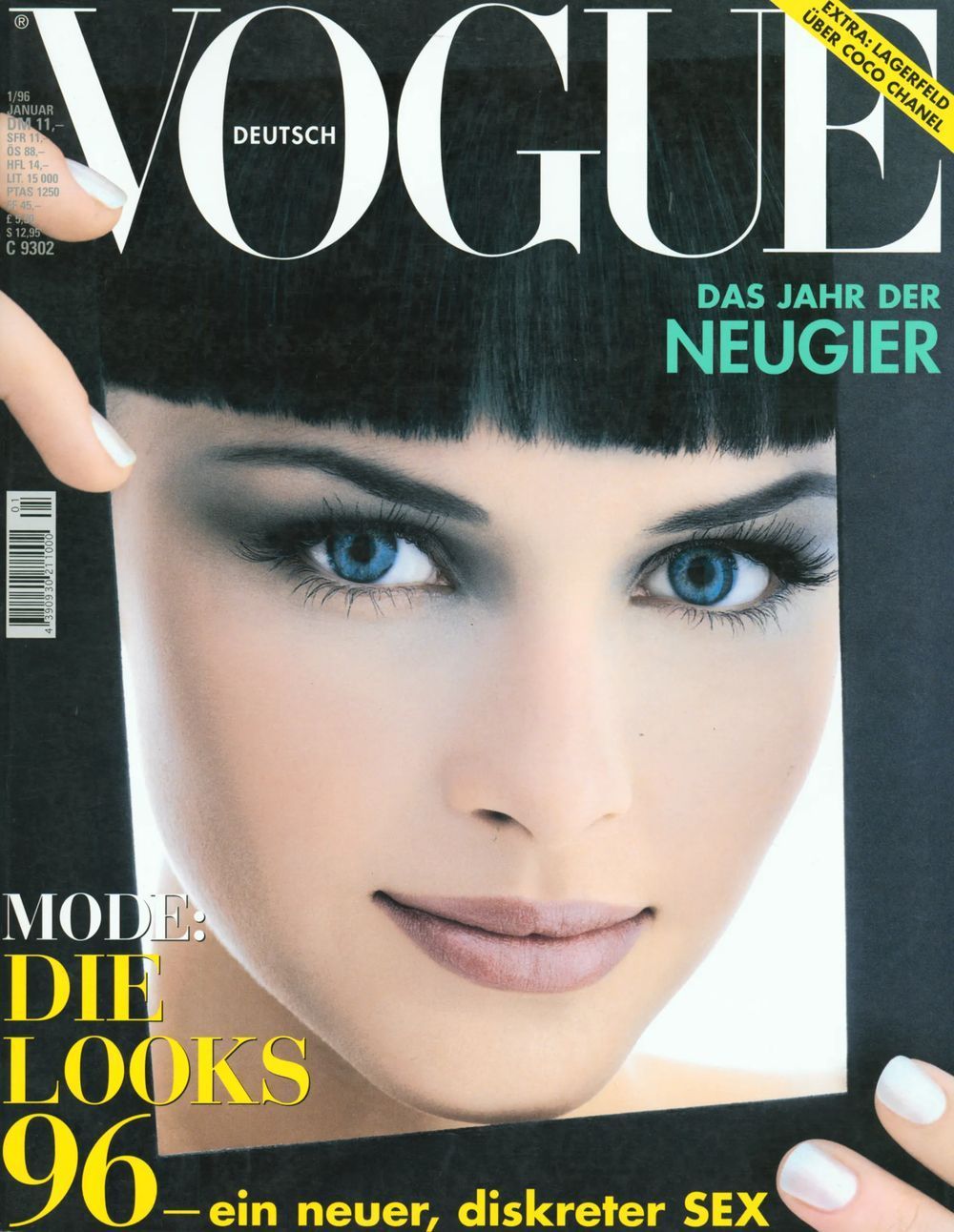 Vogue Magazin Deutschland 1996-01 Tasha Tilberg