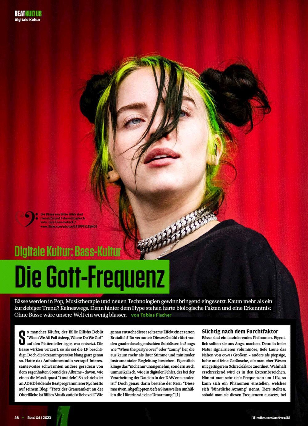 Beat Magazin Deutschland 2023-04 Tom Hessler Billie Eilish Lasse Winkler