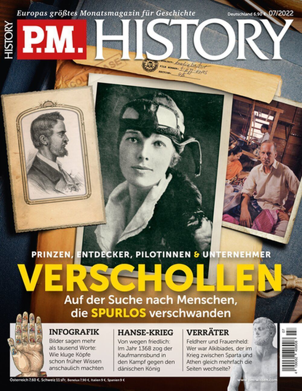PM History Magazin Deutschland 2022-07 Amelia Earhart