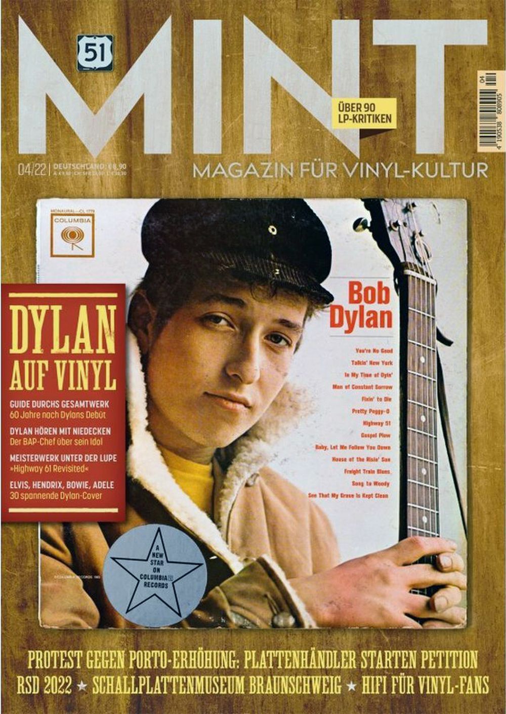 Mint Magazin Deutschland 2022 #51 Bob Dylan Don Was Wayne Shorter