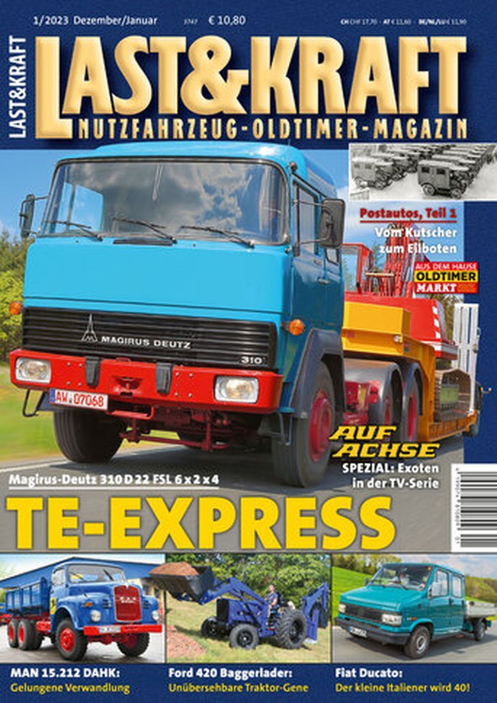 Last & Kraft Magazin Deutschland 2023-01 Ford Fiat Ducato