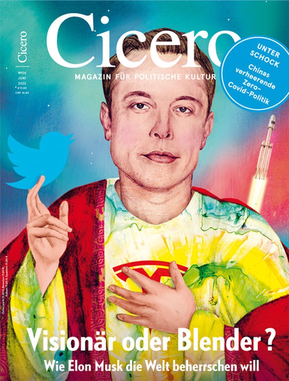 Cicero Magazin Deutschland 2022-06 Elon Musk