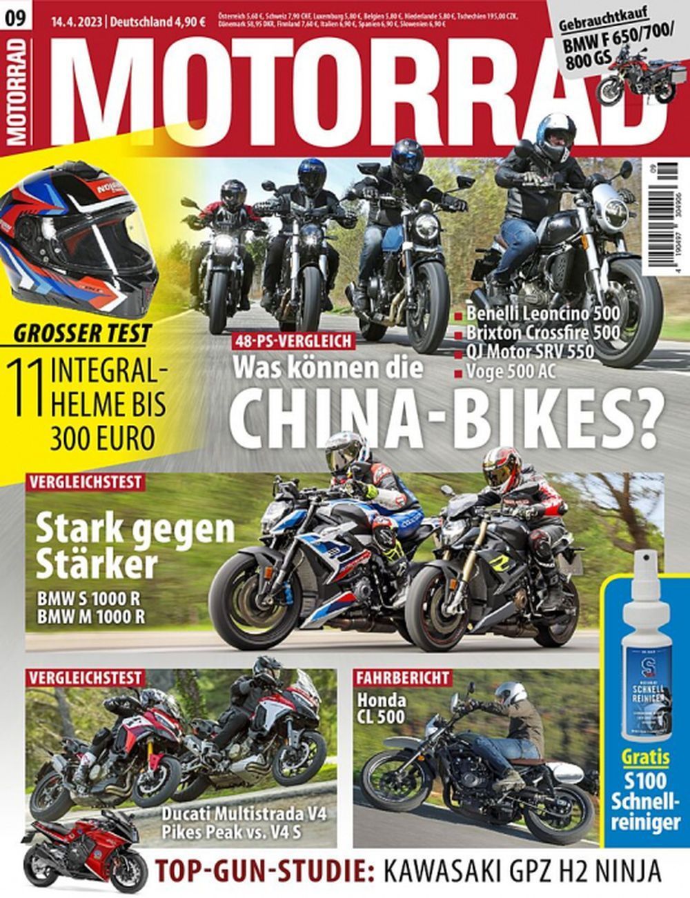 Motorrad Magazin Deutschland 2023-09 Benelli Brixton OJ Motors