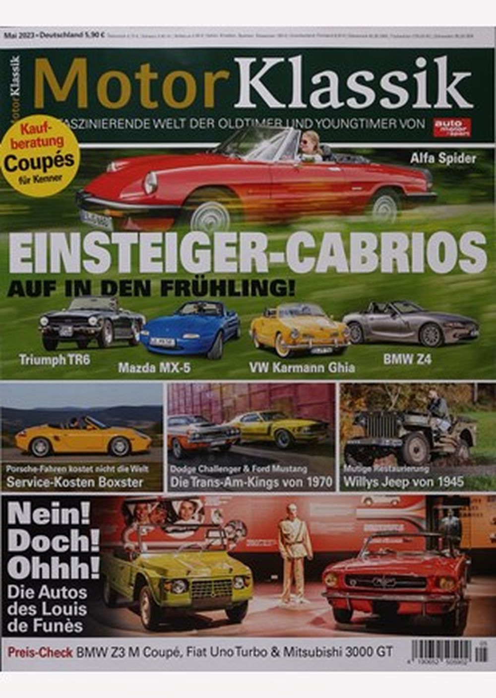 Motor Klassik Magazin Deutschland 2023-05 Louis De Funès