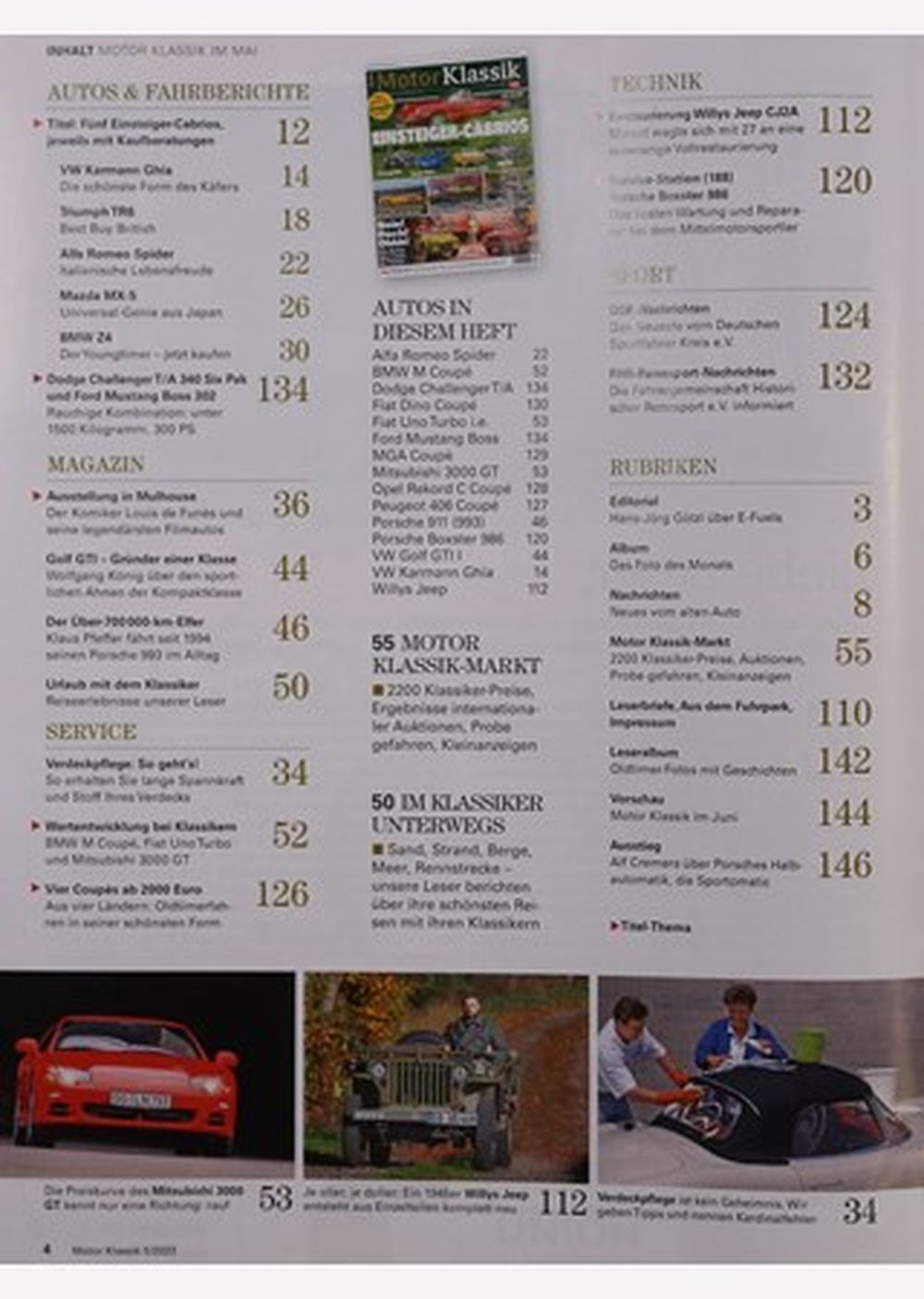 Motor Klassik Magazin Deutschland 2023-05 Louis De Funès