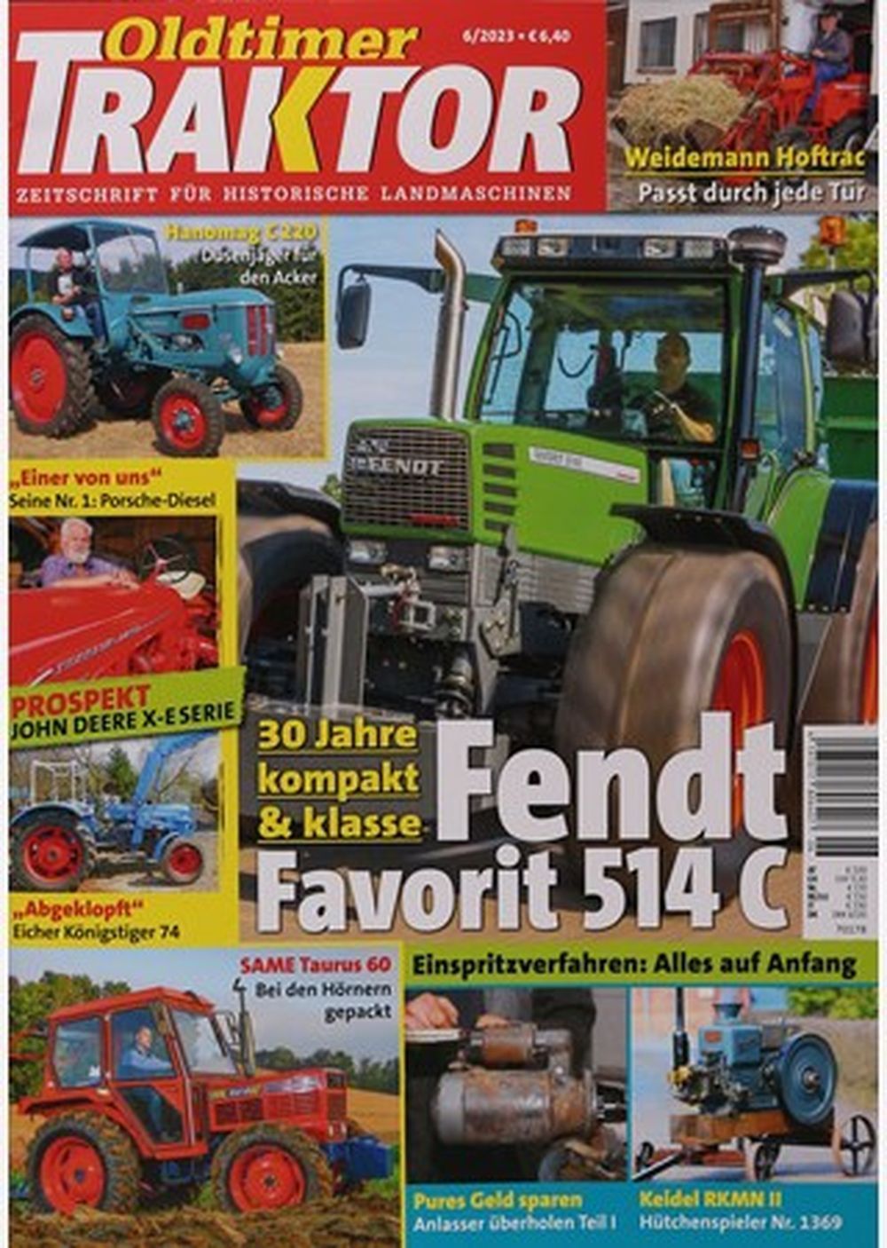 Oldtimer Traktor Magazin Deutschland 2023-06 Fendt Same John Deere