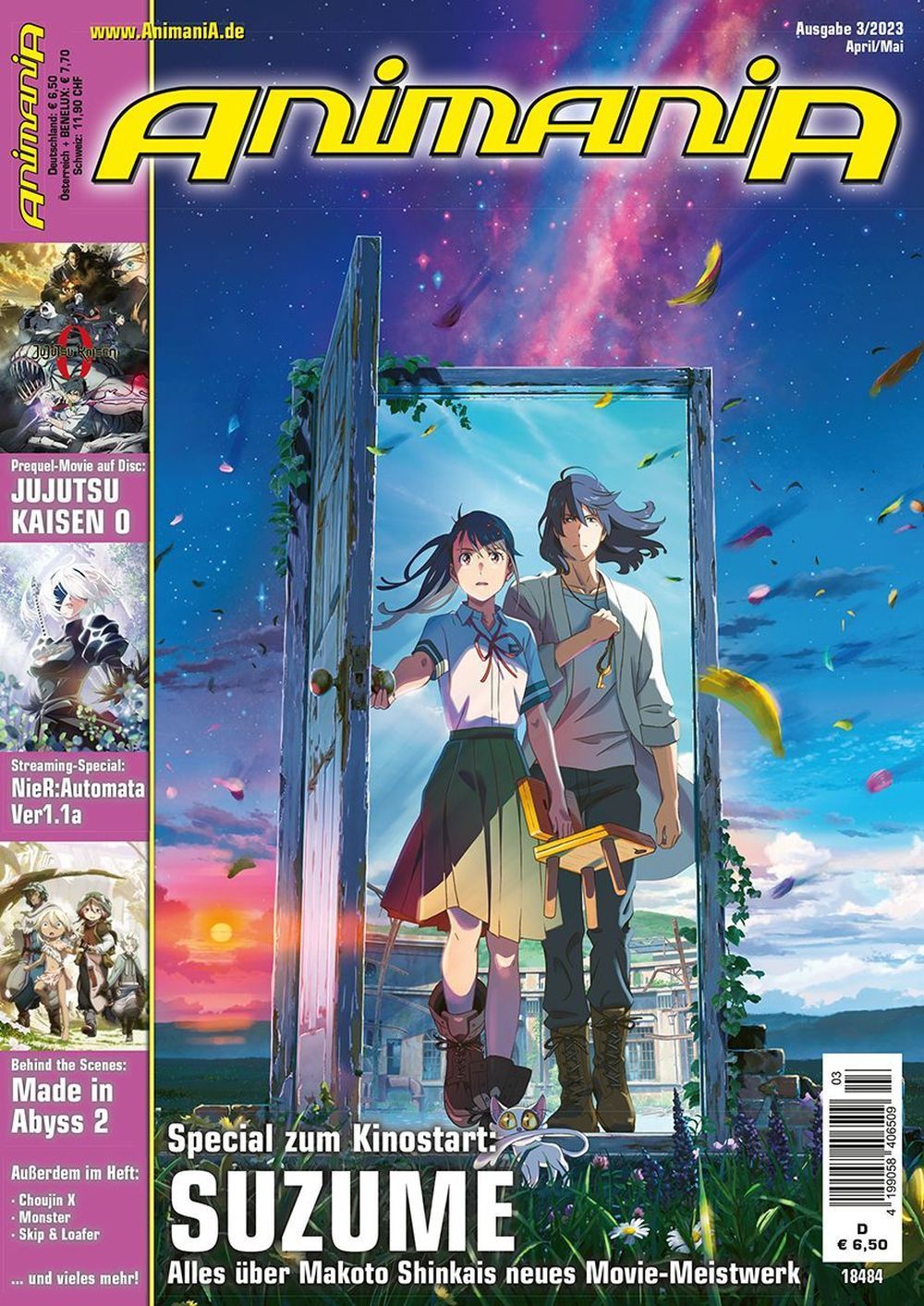 Animania Magazin Deutschland 2023-03 Suzume Choujin X Under Ninja