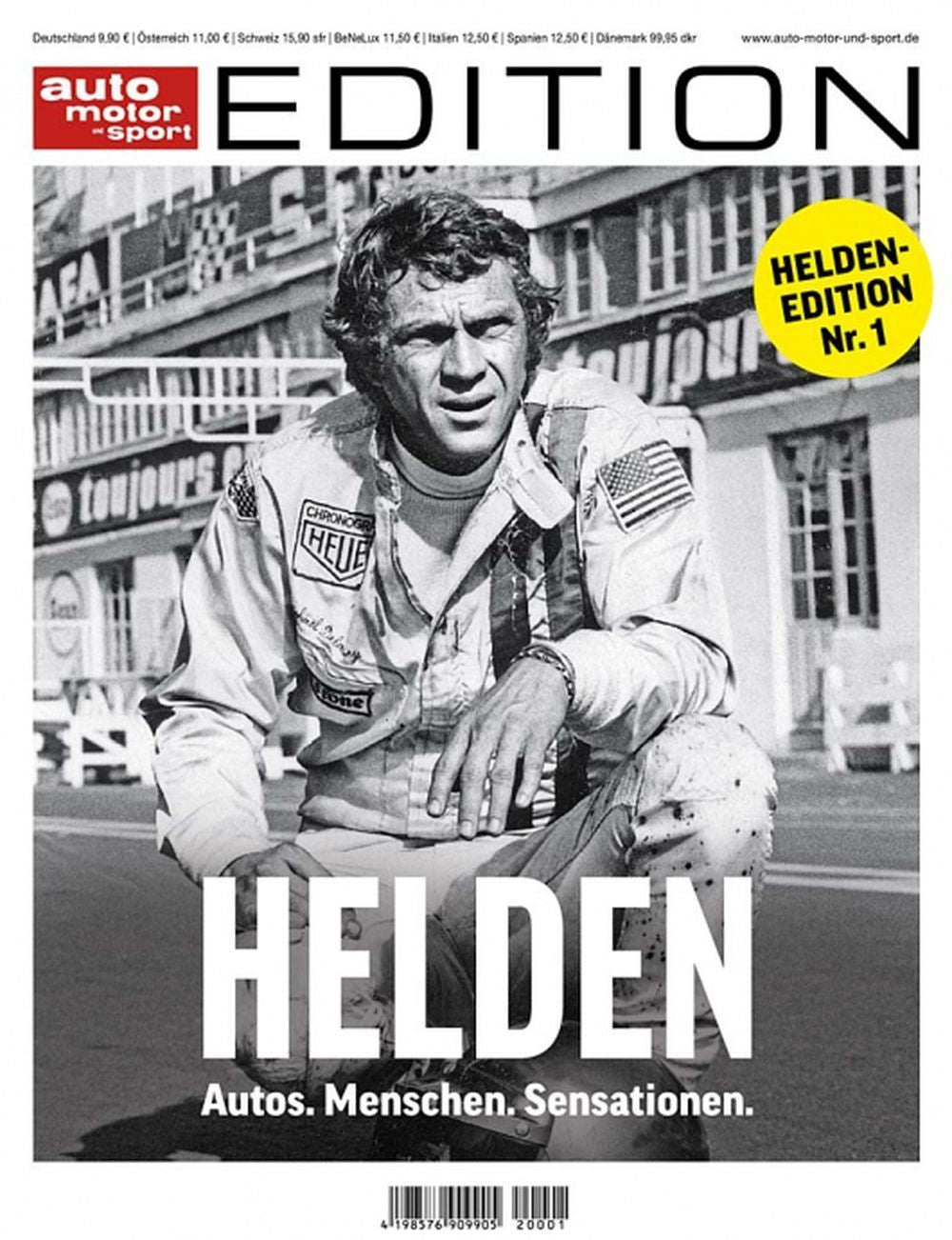 Auto Motor Und Sport Ausgabe Magazin Deutschland 2020-01 Steve McQueen