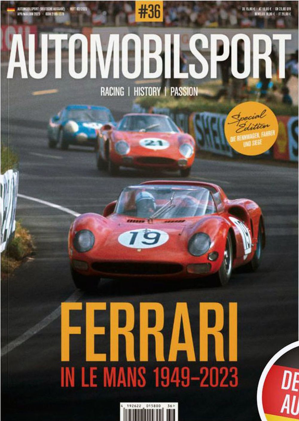 Automobilsport Magazin Deutschland 2023 #36 Ferrari Le Mans