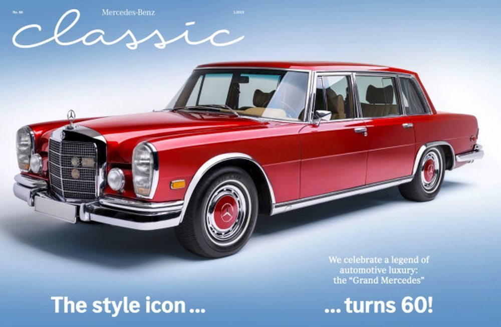 Classic Magazin Deutschland 2023-01 Mercedes Benz W 100 Mercedes Benz R 129 Mercedes Benz R 130