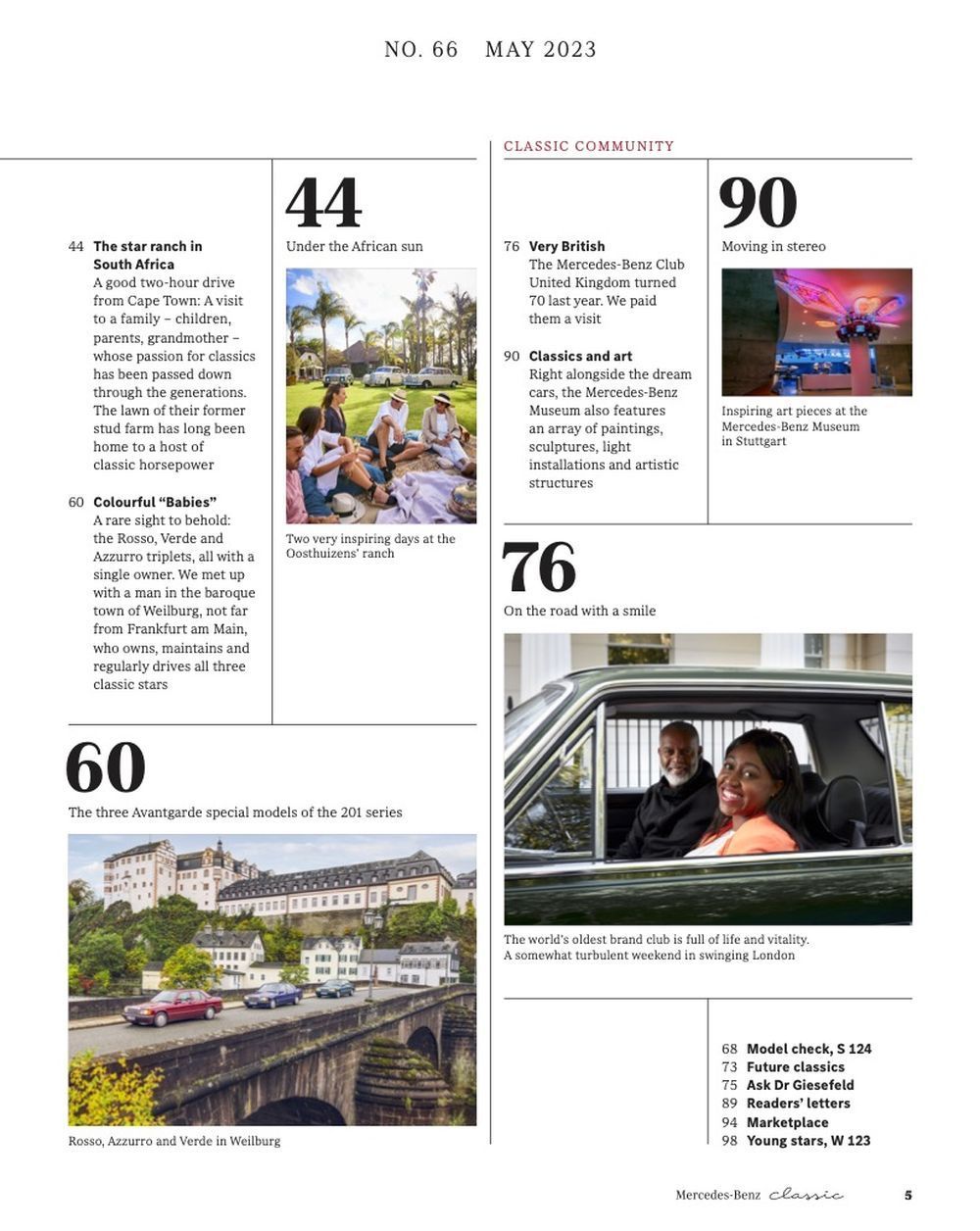 Classic Magazin Deutschland 2023-01 Mercedes Benz W 100 Mercedes Benz R 129 Mercedes Benz R 130